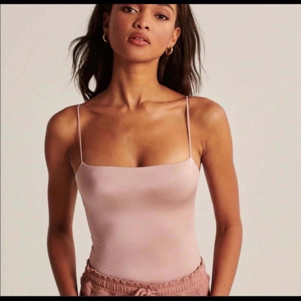 Seamless Satin Cami Bodysuit